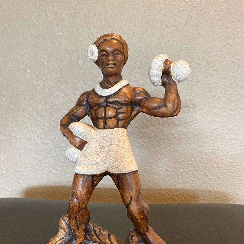 Hawaiian male hula dancer vintage